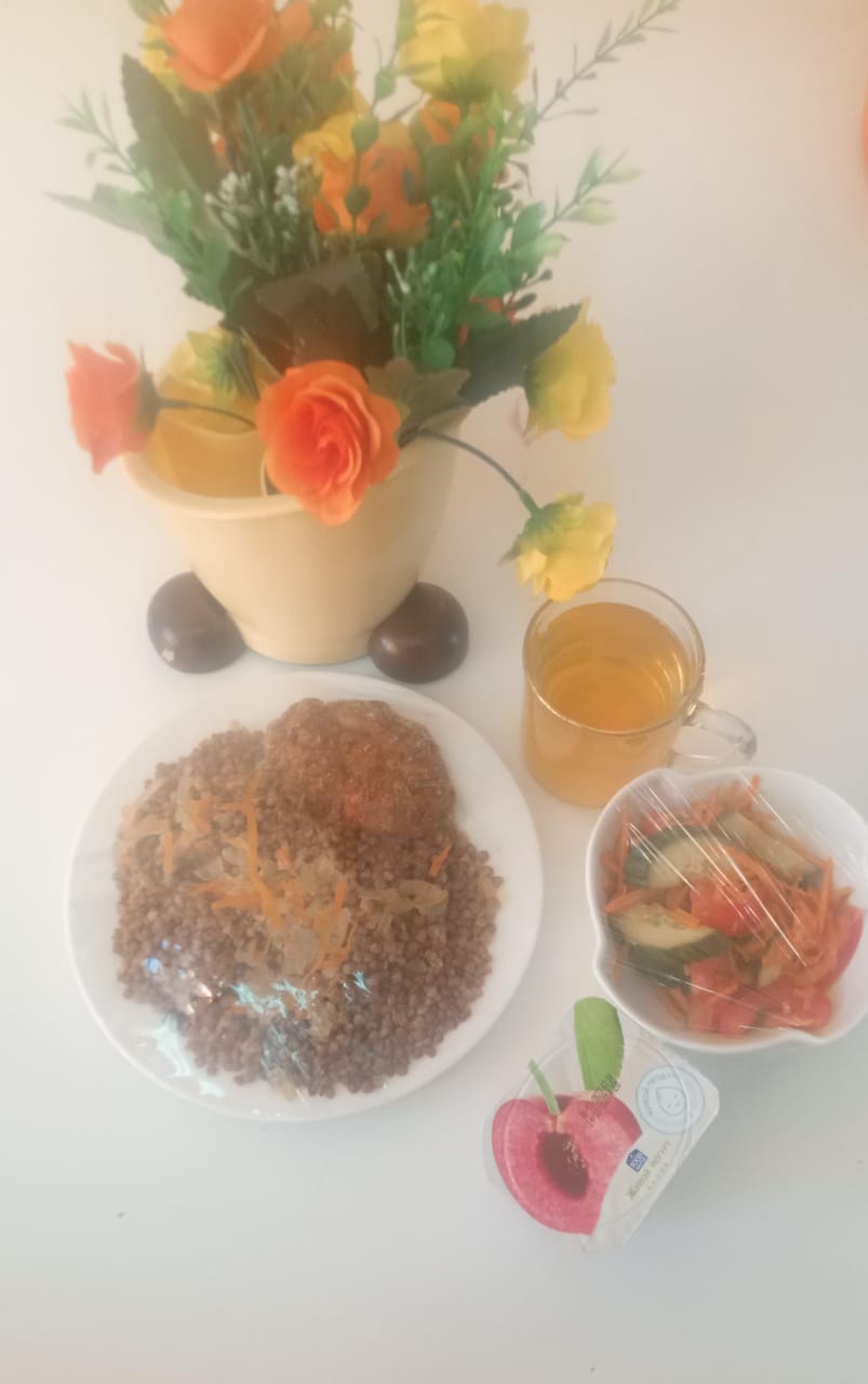 Күнделікті ас мәзірі / Ежедневное меню