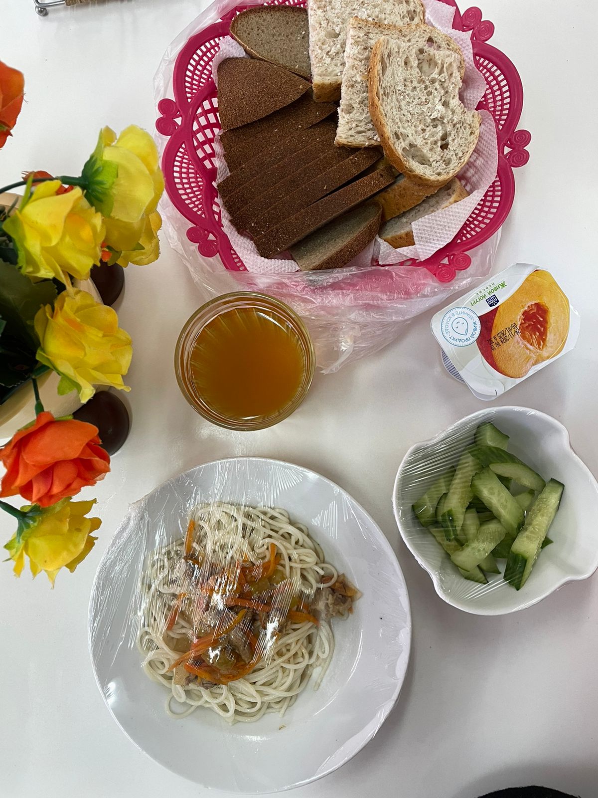 күнделікті ас мәзірі/ежедневное меню