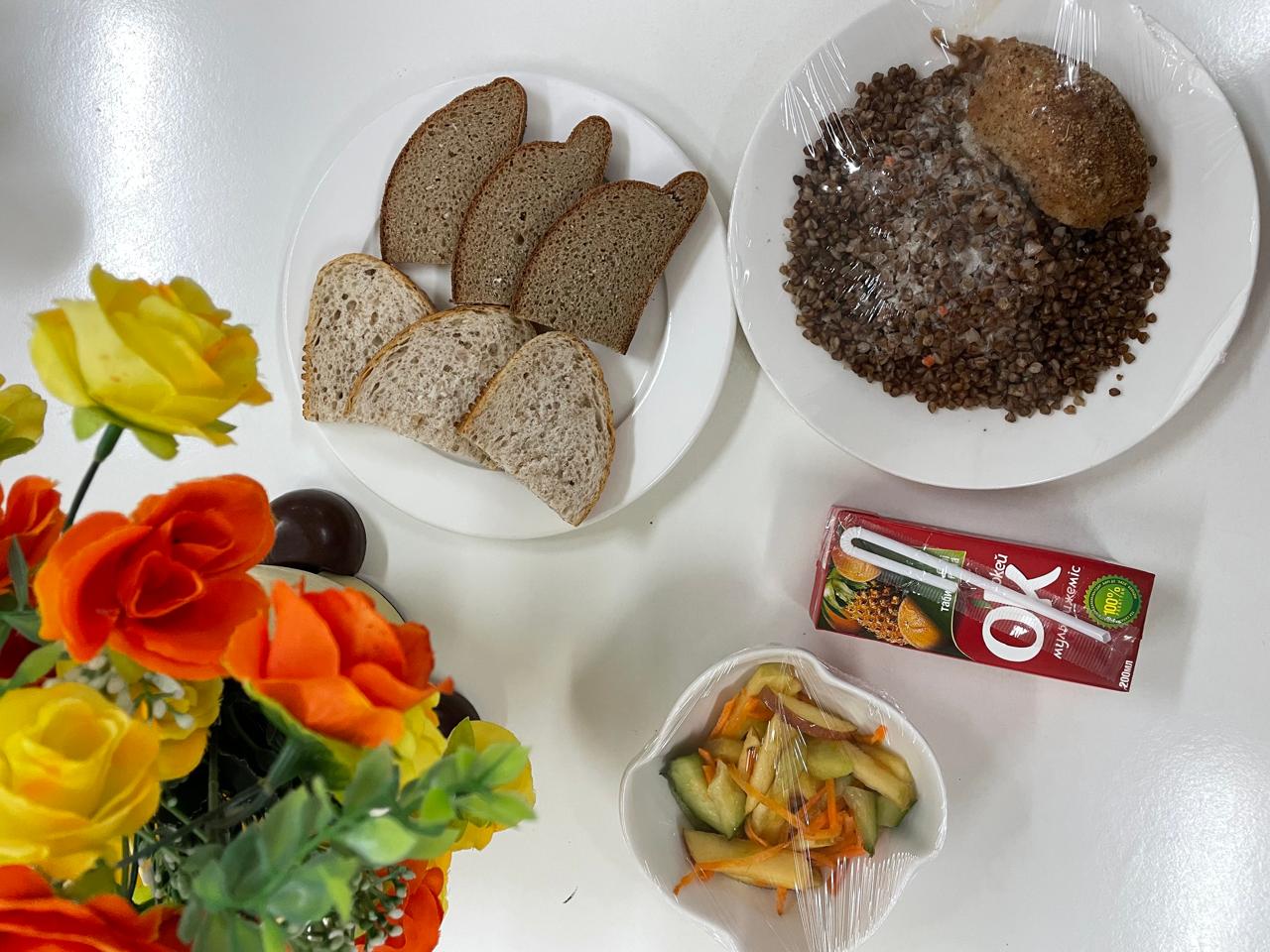 күнделікті ас мәзірі/ежедневное меню