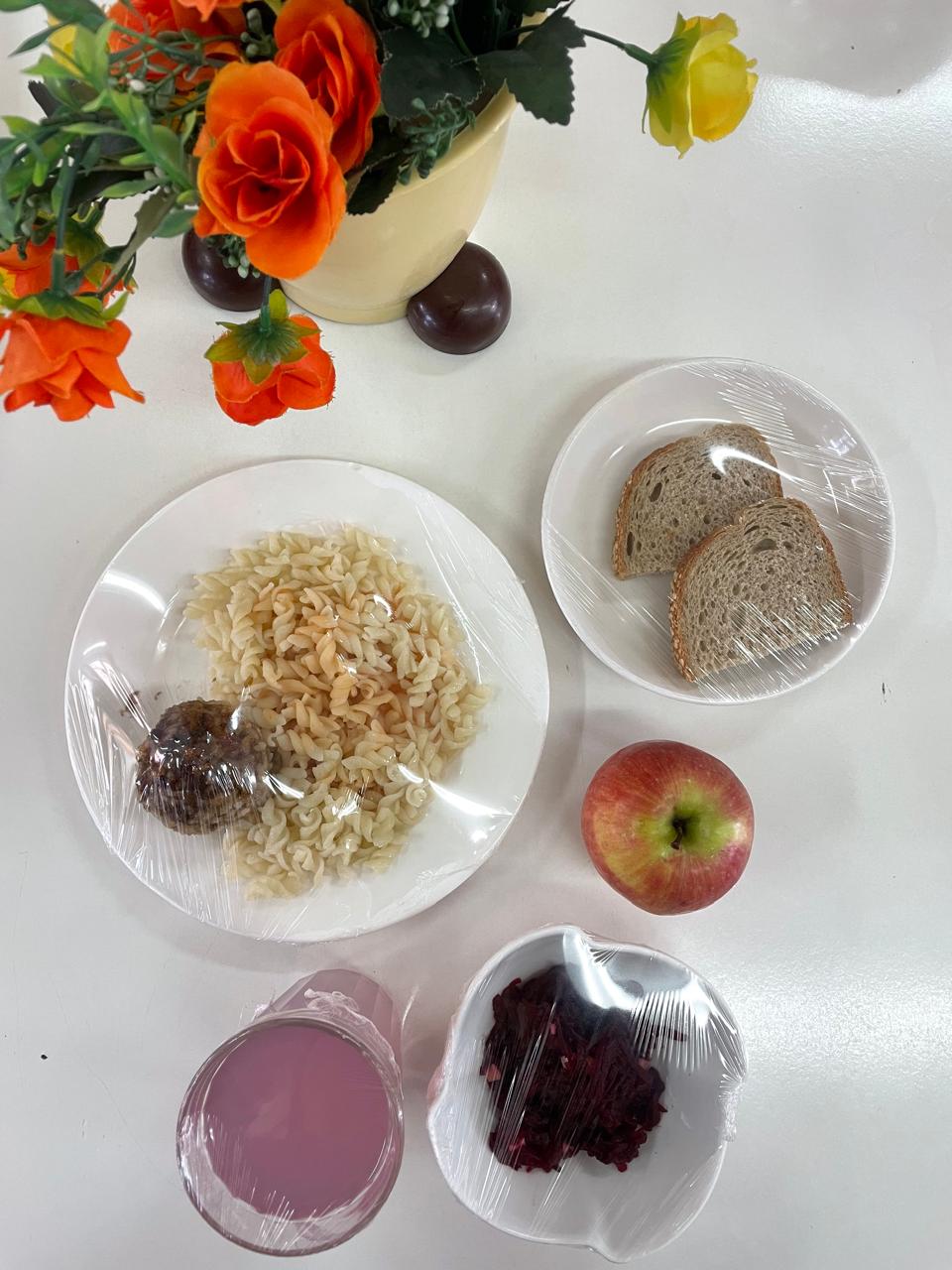 күнделікті ас мәзірі/ежедневное меню