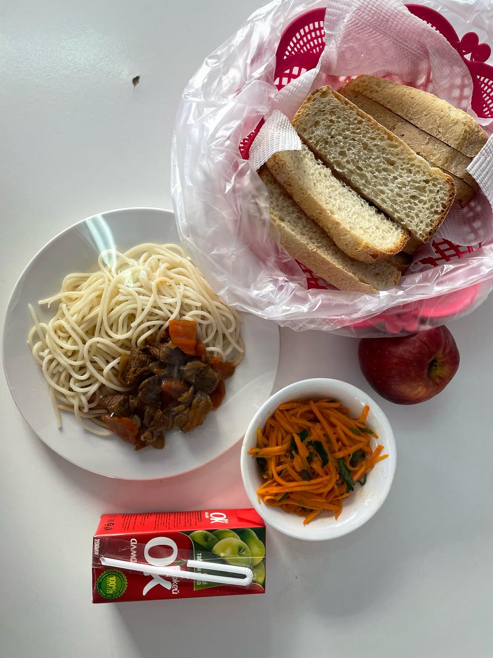 күнделікті ас мәзірі/ежедневное меню