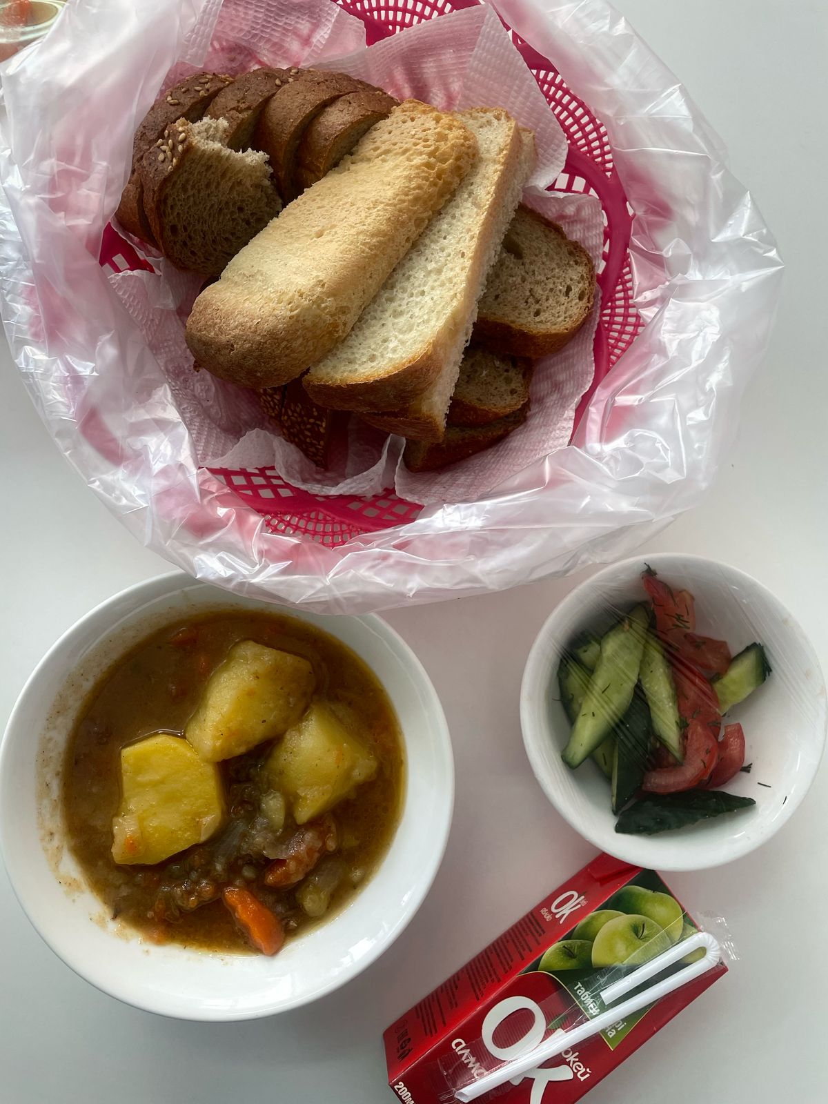 күнделікті ас мәзірі/ежедневное меню