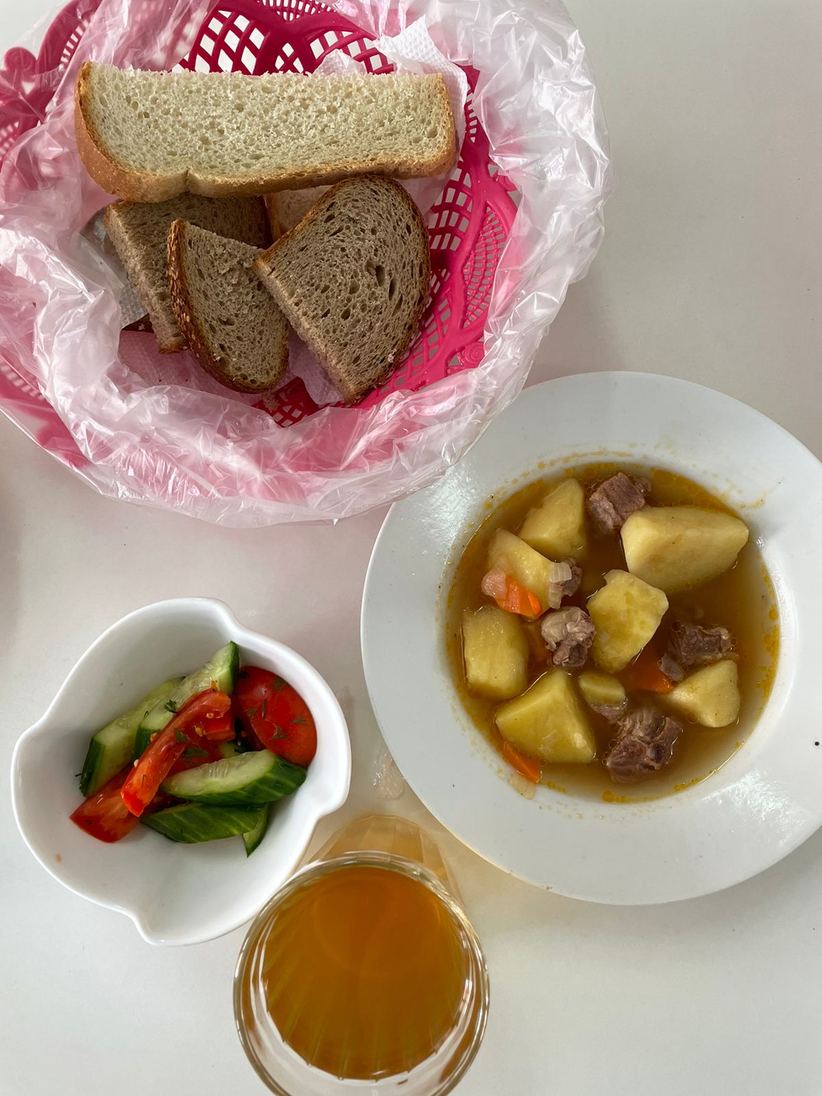 күнделікті ас мәзірі/ежедневное меню